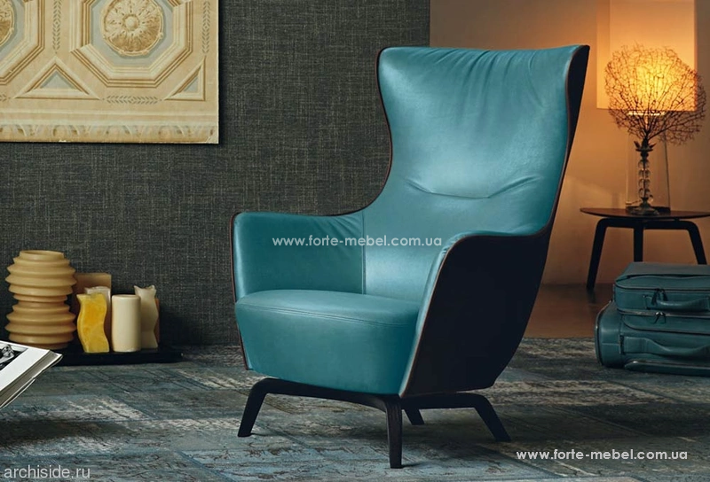 Стильное  кресло в интерьере