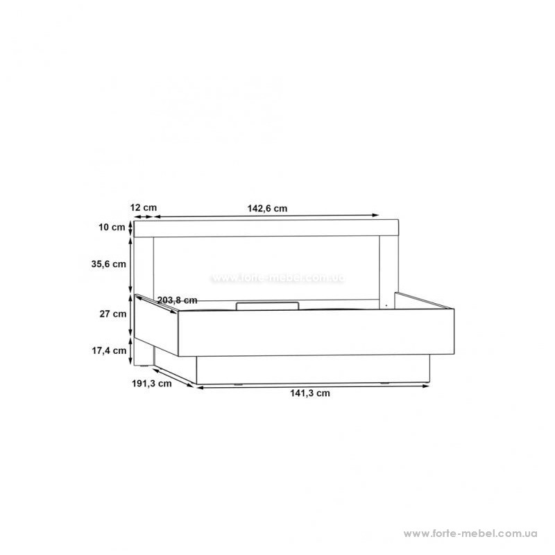 Кровать Julietta JLTL168 Кровать Julietta JLTL168